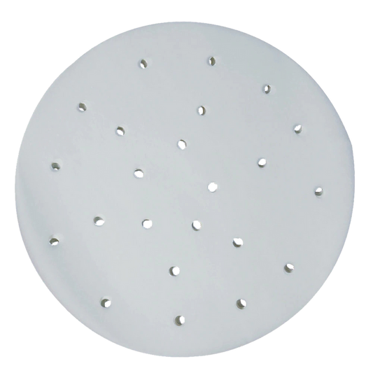 7.5" Perforated Parchment Non-Stick Air Fryer Liners - 100 Pieces - GoWISE USA