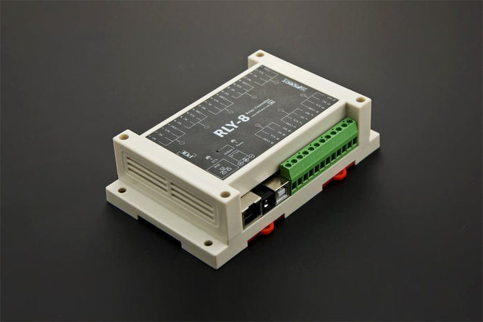 8 Channel Ethernet Relay Controller (Support PoE and USB) [Discontinued] by DFRobot - The Pi Hut