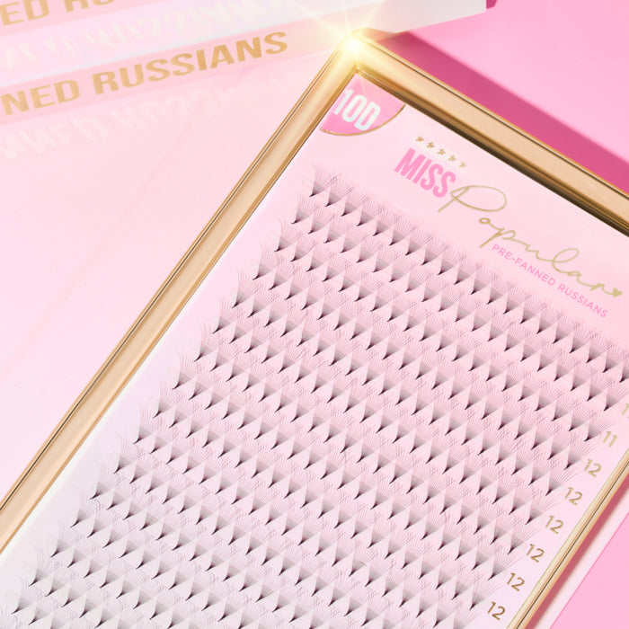 8D Mixed-Length Pre Russian Lashes XL