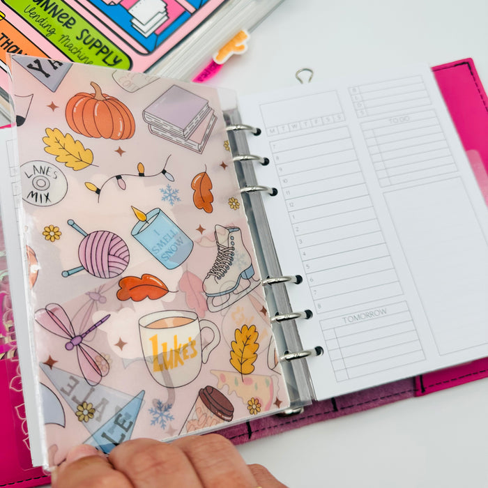Gilmore Collage Vellum Pocket Dashboard