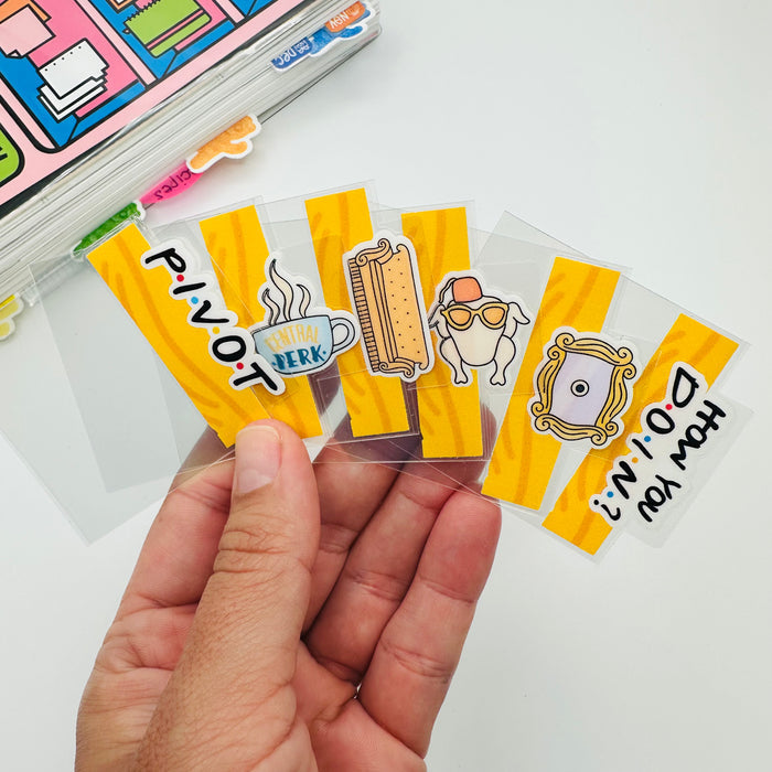 Friendly Mini Tab Planner Dividers