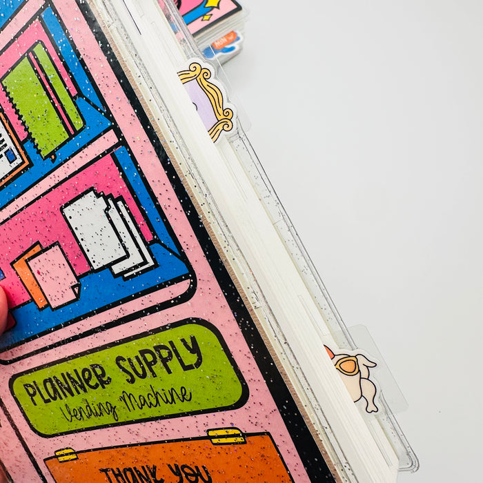 Friendly Mini Tab Planner Dividers