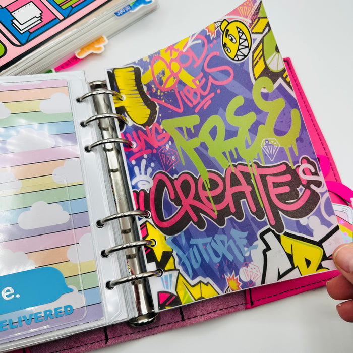 Graffiti Print Vellum Dashboards