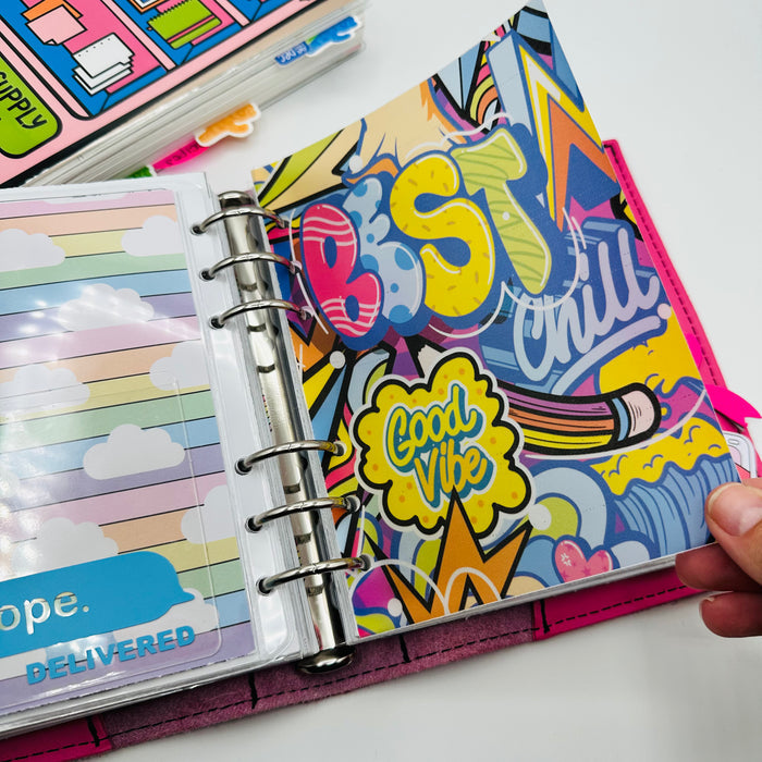 Graffiti Print Vellum Dashboards