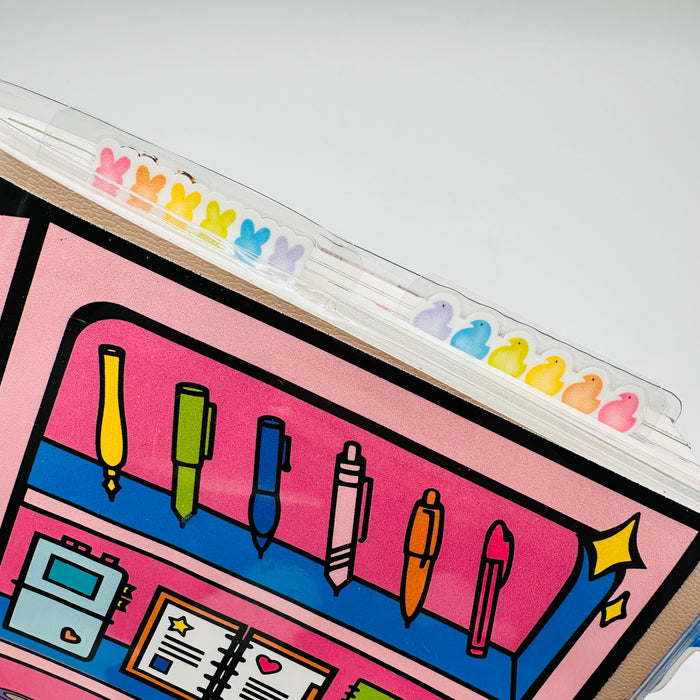 Peeps Mini Tab Planner Dividers - TOP TABS