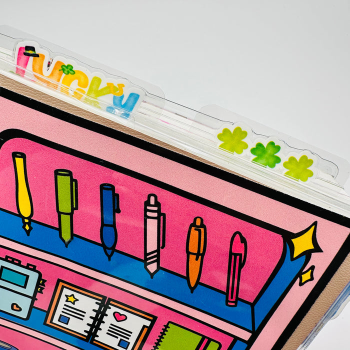 St. Patty's Mini Tab Planner Dividers - TOP TABS
