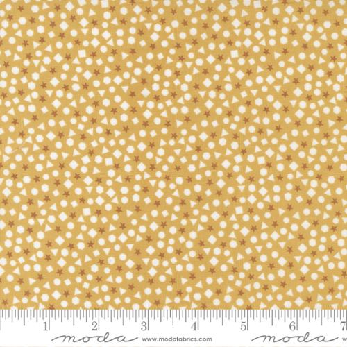 ABC XYZ Shapes and More- Yellow 1 Yard Cut