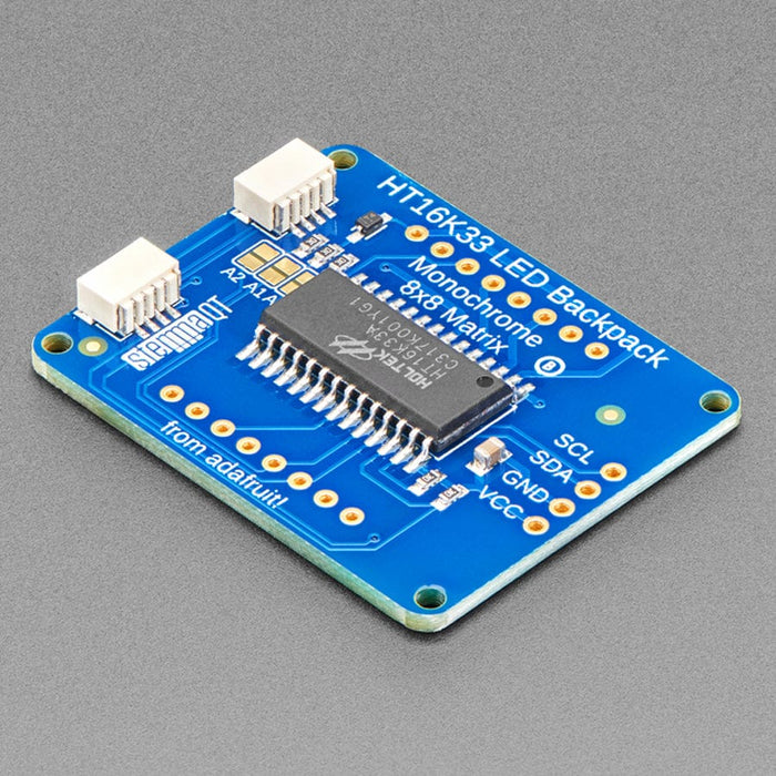 Adafruit 1.2" 8x8 LED Matrix Backpack by Adafruit - The Pi Hut