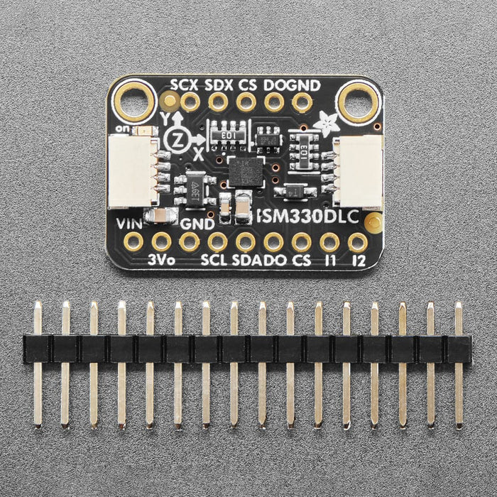 Adafruit ISM330DHCX - 6 DoF IMU - Accelerometer and Gyroscope by Adafruit - The Pi Hut