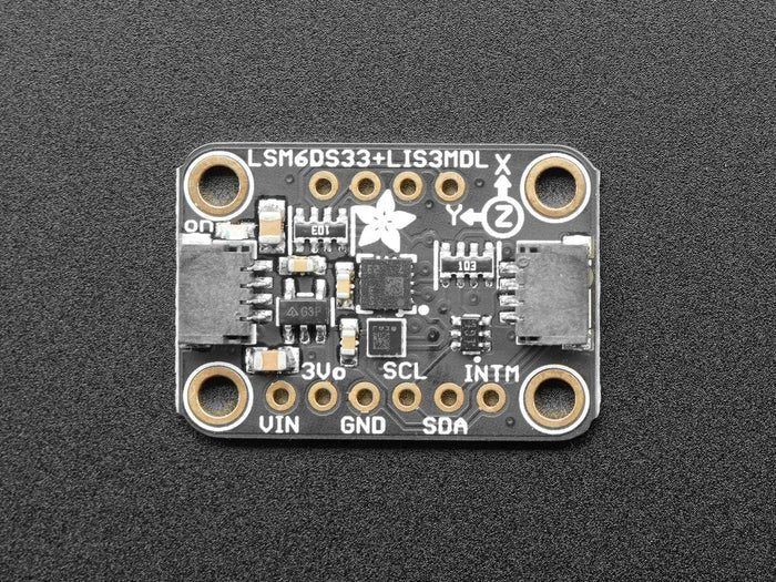 Adafruit LSM6DS33 + LIS3MDL - 9 DoF IMU with Accel / Gyro / Mag (STEMMA QT Qwiic) [Discontinued] by Adafruit - The Pi Hut