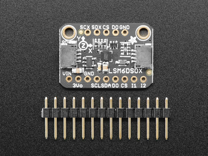 Adafruit LSM6DSOX 6 DoF Accelerometer and Gyroscope (STEMMA QT / Qwiic) by Adafruit - The Pi Hut