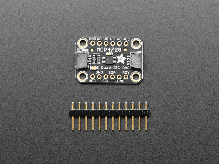 Adafruit MCP4728 Quad DAC with EEPROM (STEMMA QT / Qwiic) by Adafruit - The Pi Hut
