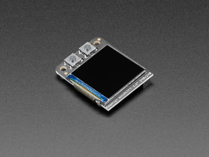 Adafruit Mini PiTFT 1.3" - 240x240 TFT Add-on for Raspberry Pi by Adafruit - The Pi Hut