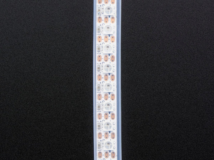 Adafruit Mini Skinny NeoPixel Digital RGB LED Strip - 144 LED/m (1m WHITE) by Adafruit - The Pi Hut