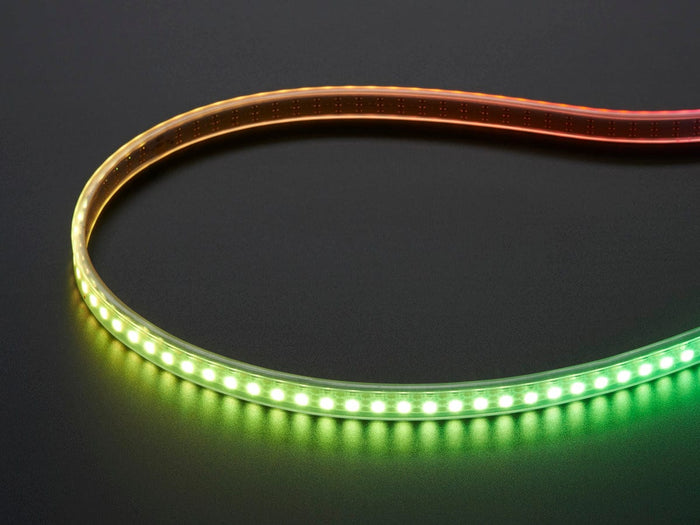 Adafruit Mini Skinny NeoPixel Digital RGB LED Strip - 144 LED/m (1m WHITE) by Adafruit - The Pi Hut