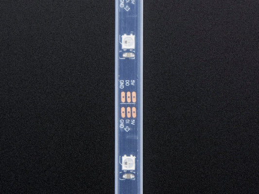 Adafruit Mini Skinny NeoPixel Digital RGB LED Strip - 1m 30 LED/m (BLACK) [Discontinued] by Adafruit - The Pi Hut