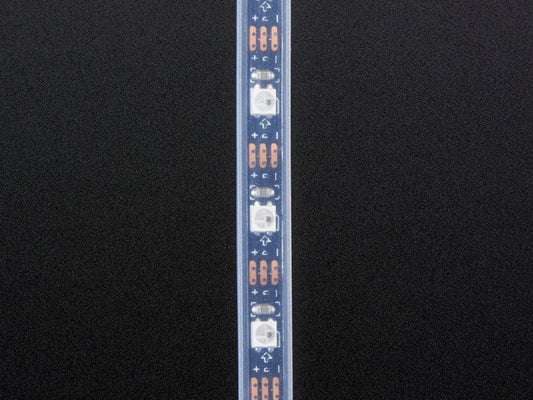 Adafruit Mini Skinny NeoPixel Digital RGB LED Strip - 1m 60 LED/m (BLACK) [Discontinued] by Adafruit - The Pi Hut