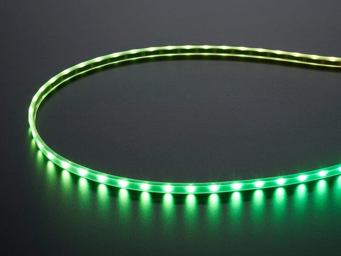 Adafruit Mini Skinny NeoPixel Digital RGB LED Strip - 1m 60 LED/m (BLACK) [Discontinued] by Adafruit - The Pi Hut