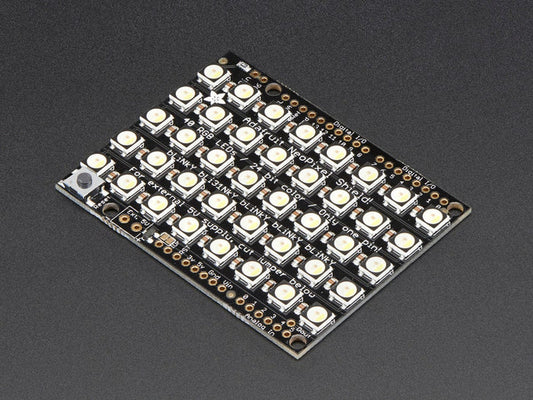 Adafruit NeoPixel Shield - 40 RGBW - Natural White (~4500K) [Discontinued] by Adafruit - The Pi Hut