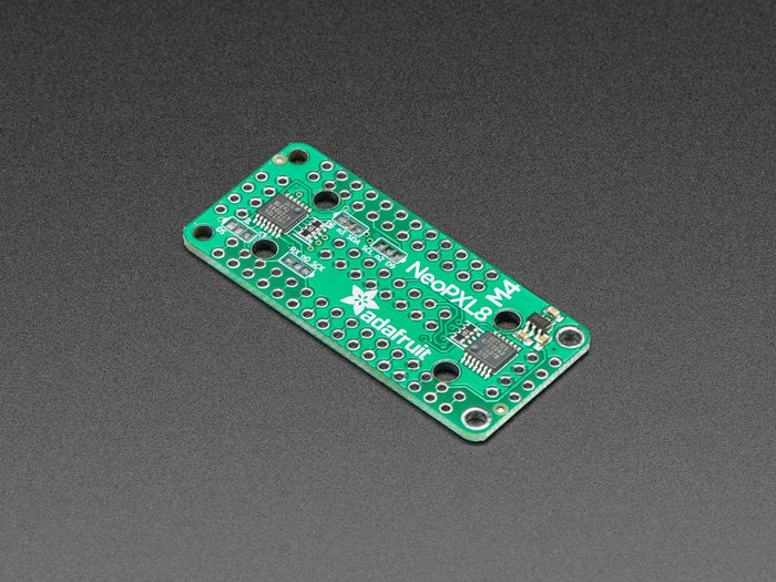 Adafruit NeoPXL8 FeatherWing for Feather M4 - 8 x DMA NeoPixels! [discontinued] by Adafruit - The Pi Hut