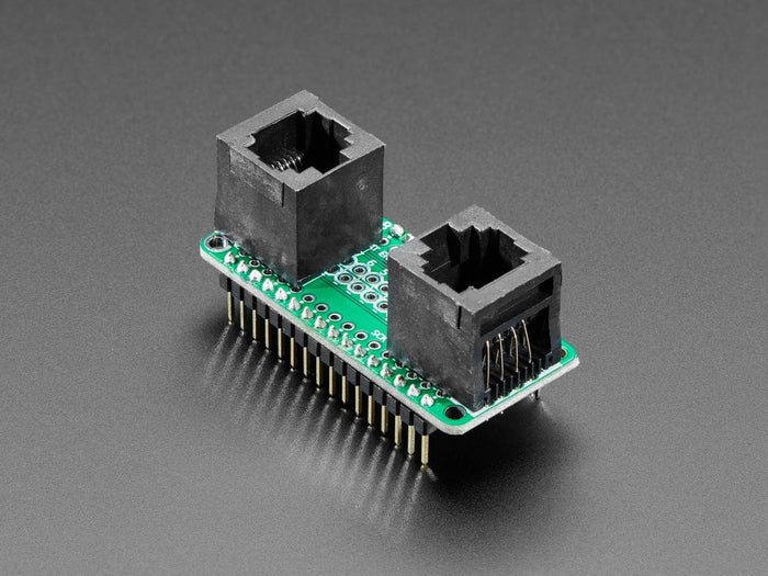 Adafruit NeoPXL8 FeatherWing for Feather M4 - 8 x DMA NeoPixels! [discontinued] by Adafruit - The Pi Hut