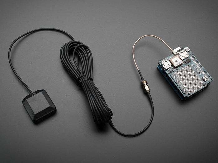 Adafruit Ultimate GPS Logger Shield - Includes GPS Module [discontinued] by Adafruit - The Pi Hut