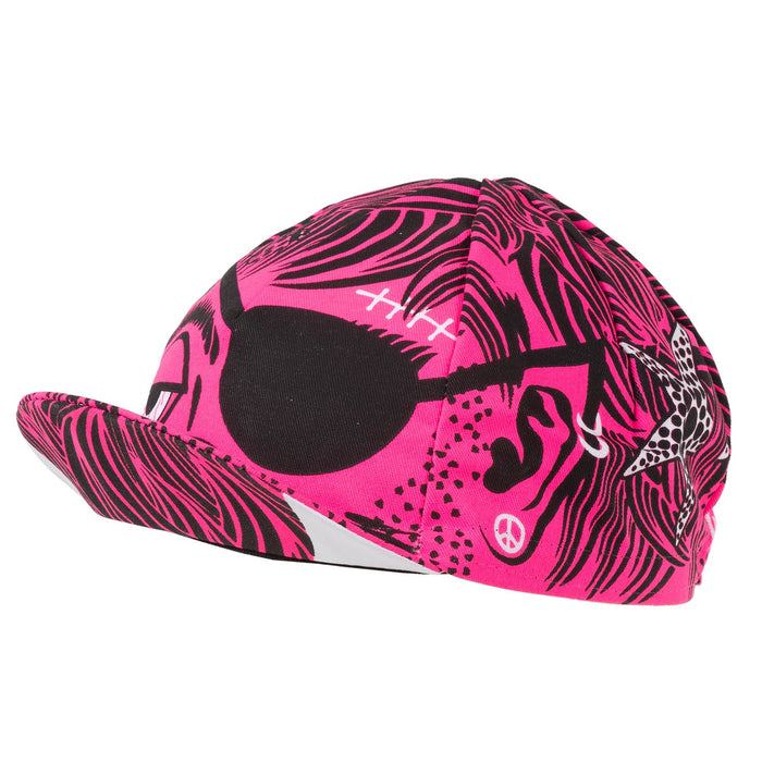 ADAM BELL'S WORKS Cycling Cap - Bike Pixie (Pink)