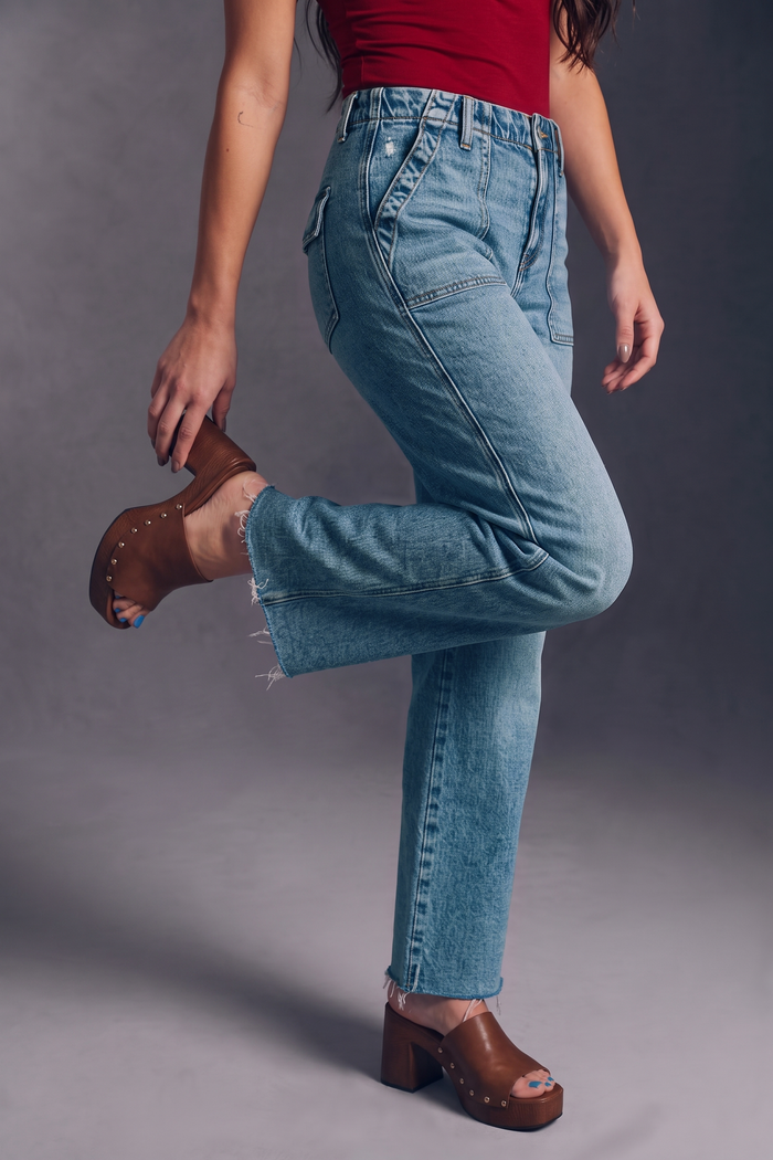 Aileeah Vervet Jeans - Medium Wash