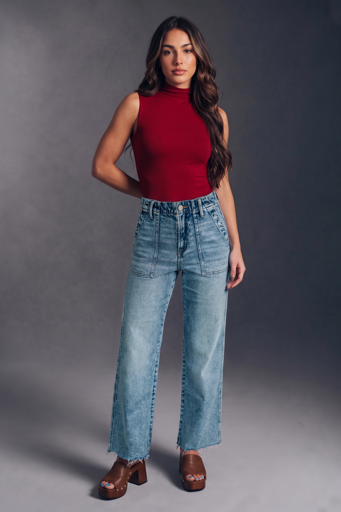 Aileeah Vervet Jeans - Medium Wash