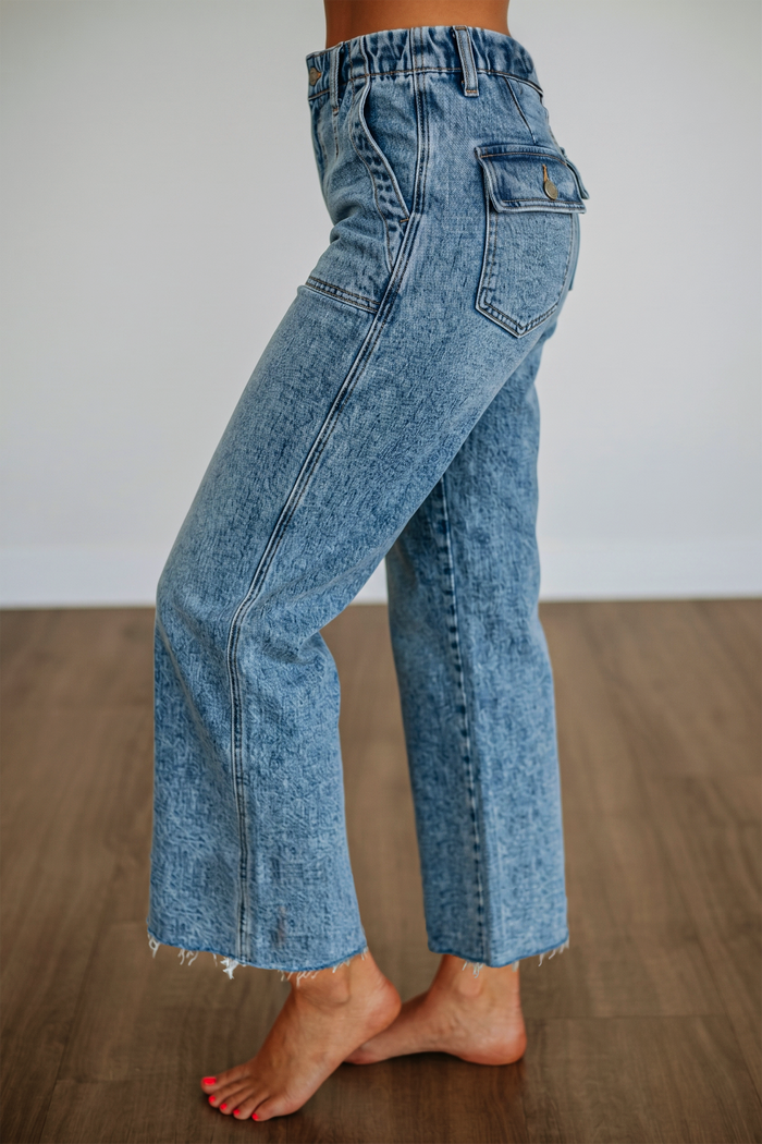 Aileeah Vervet Jeans - Medium Wash