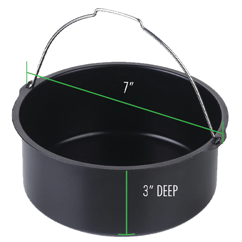 Air Fryer Non-Stick Cake Baking Pan - GoWISE USA