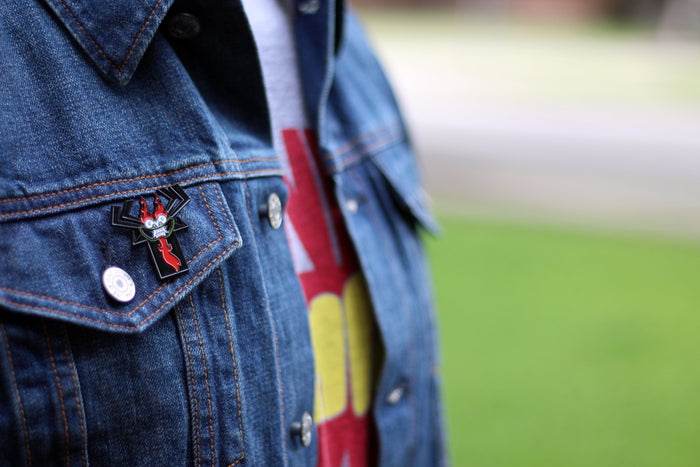 Aku Enamel Pin