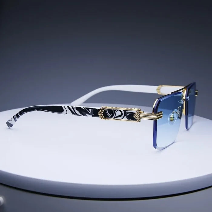 Aldo Montanari Rimless Sunglasses