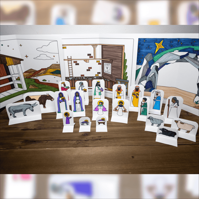 An Illustrated Christmas Story Set