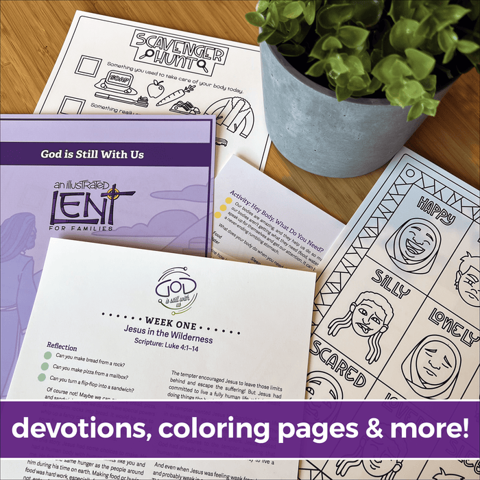 An Illustrated Lent for Families: God is Still With Us
