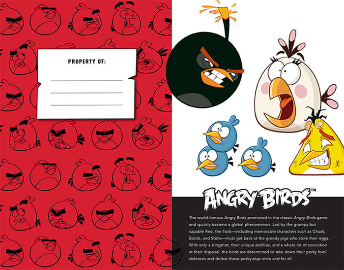 Angry Birds Hardcover Ruled Journal (Large)