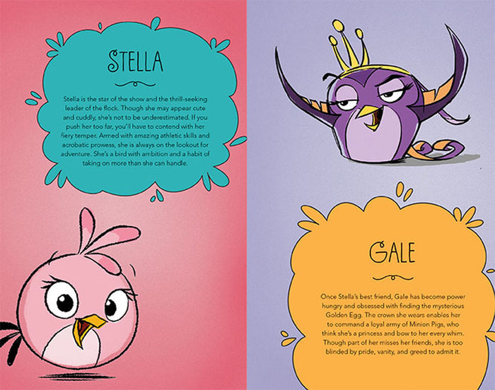 Angry Birds Stella Hardcover Ruled Journal