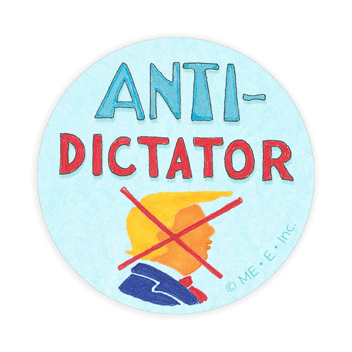 Anti-Dictator-Sticker