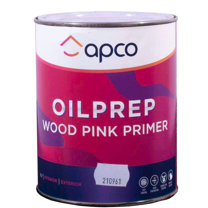 Apco OilPrep Enamel Wood Pink Primer 1L