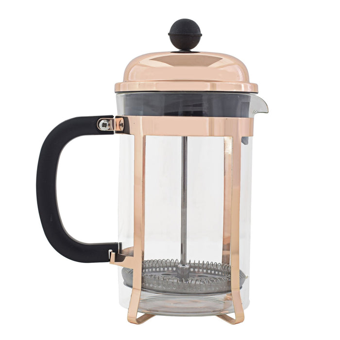 Aqua 600ml Coffee Plunger - Rose Gold