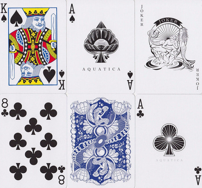 Aquatica Playing Cards by US Playing Card Co.