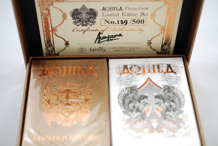 Aquila Playing Cards by Legends Playing Card Co.