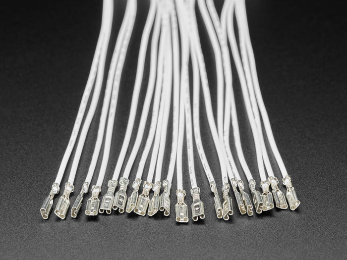 Arcade Button Quick-Connect Wire Pairs - 2.8mm/0.11" (10 pack) by The Pi Hut - The Pi Hut
