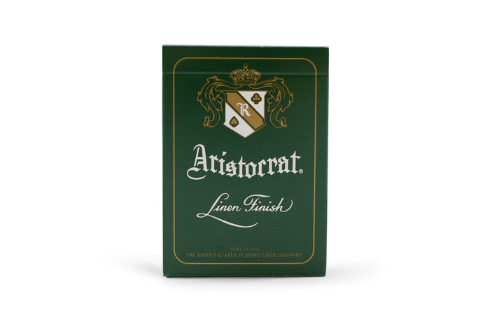Aristocrat: Green Edition Playing Cards by US Playing Card Co.