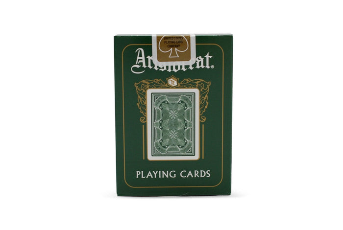 Aristocrat: Green Edition Playing Cards by US Playing Card Co.