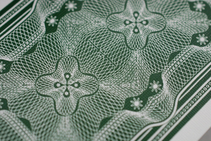 Aristocrat: Green Edition Playing Cards by US Playing Card Co.