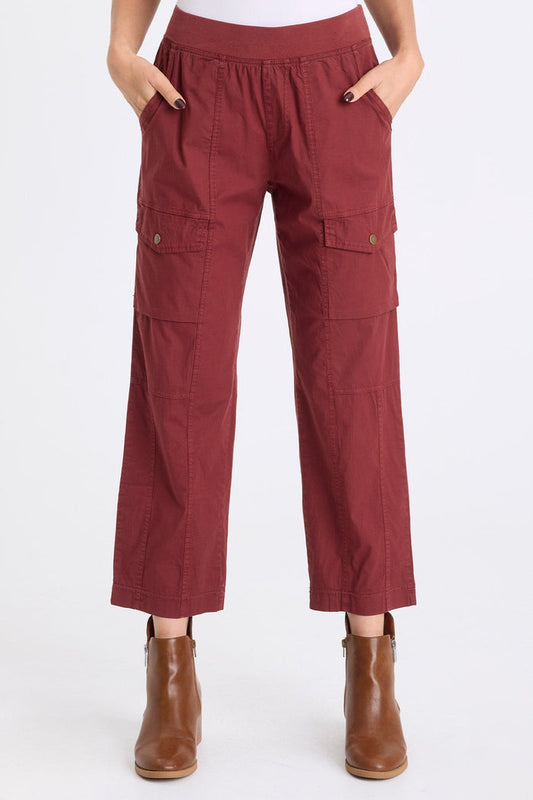 XCVI Aspasia Poplin Ankle Pant