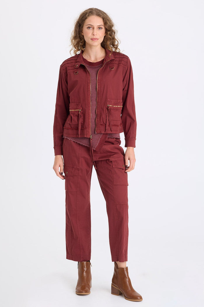 XCVI Aspasia Poplin Ankle Pant