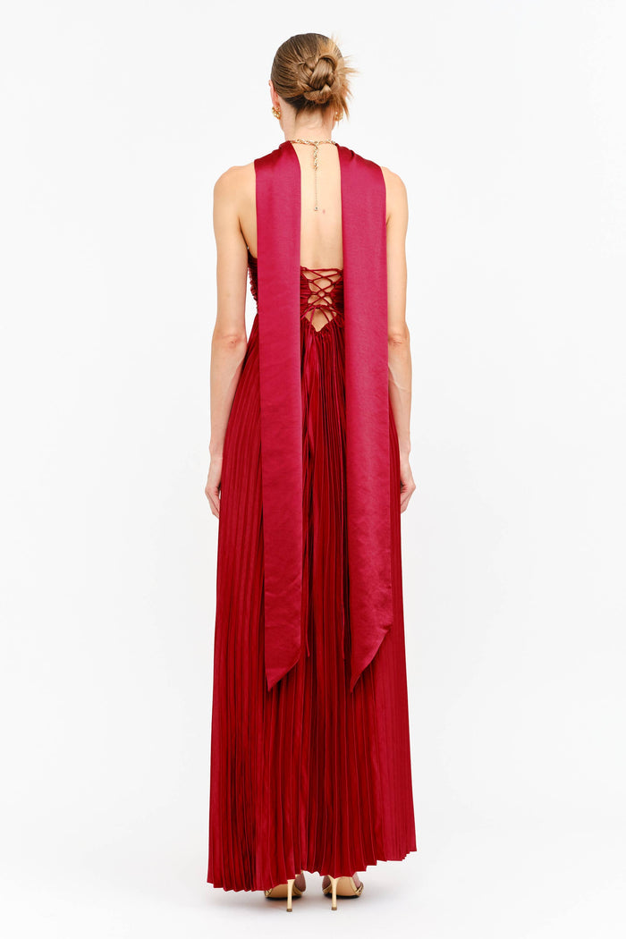 Aster Dress: RED / M