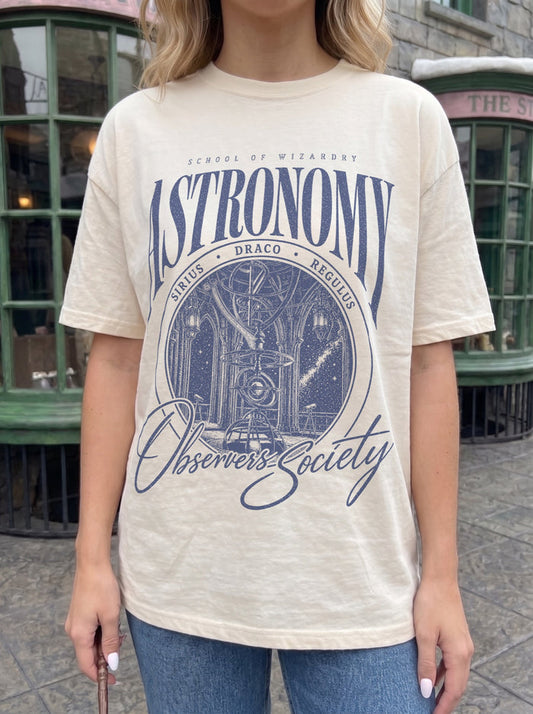 Astronomy Observers Society Garment Dyed Tee
